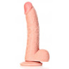 Real Rock Ultra Skin Gode réaliste Curved RealRock 17 x 4.3cm